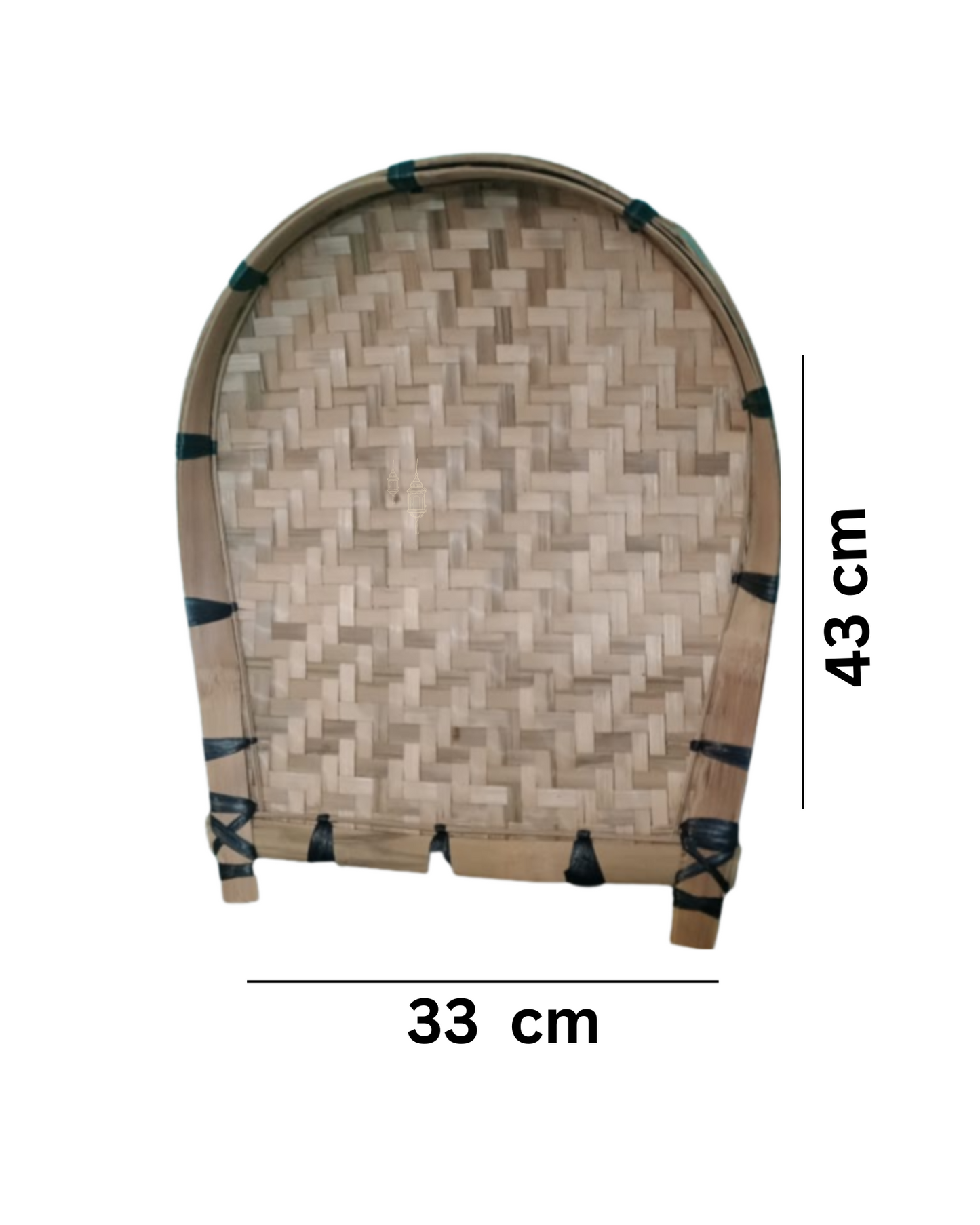 Bamboo Cane Handmade Bengali Style Brown Soop/Kulo/Tray