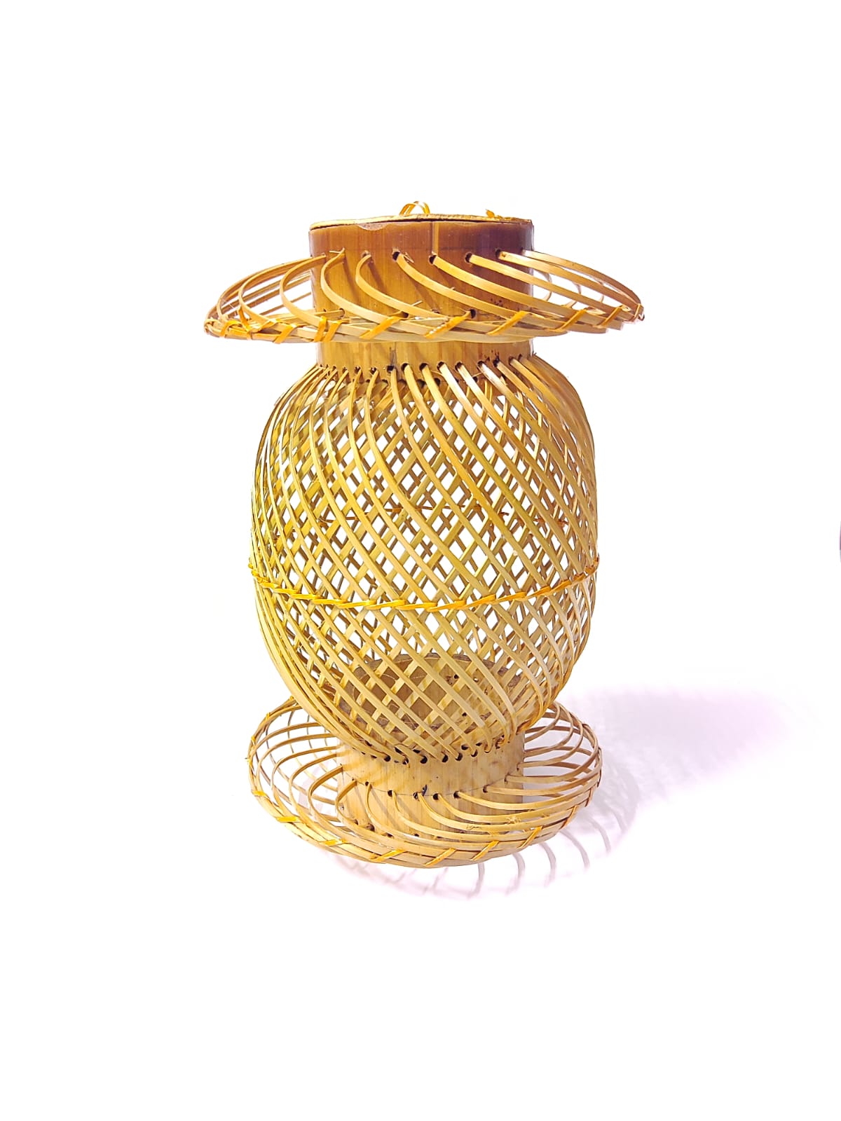 Bamboo Large Wall Hanging Night Lamp Shade Cona