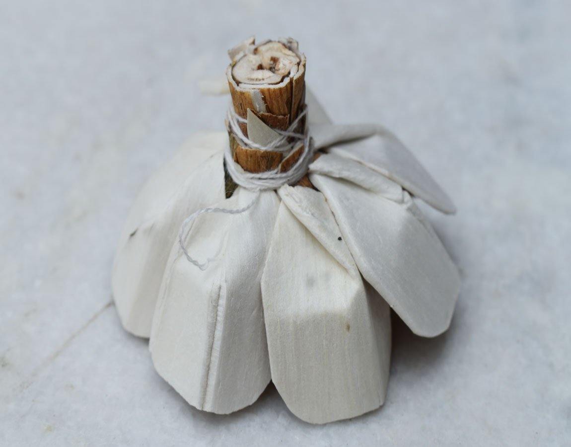 Burl Sola Wood Skin Flower