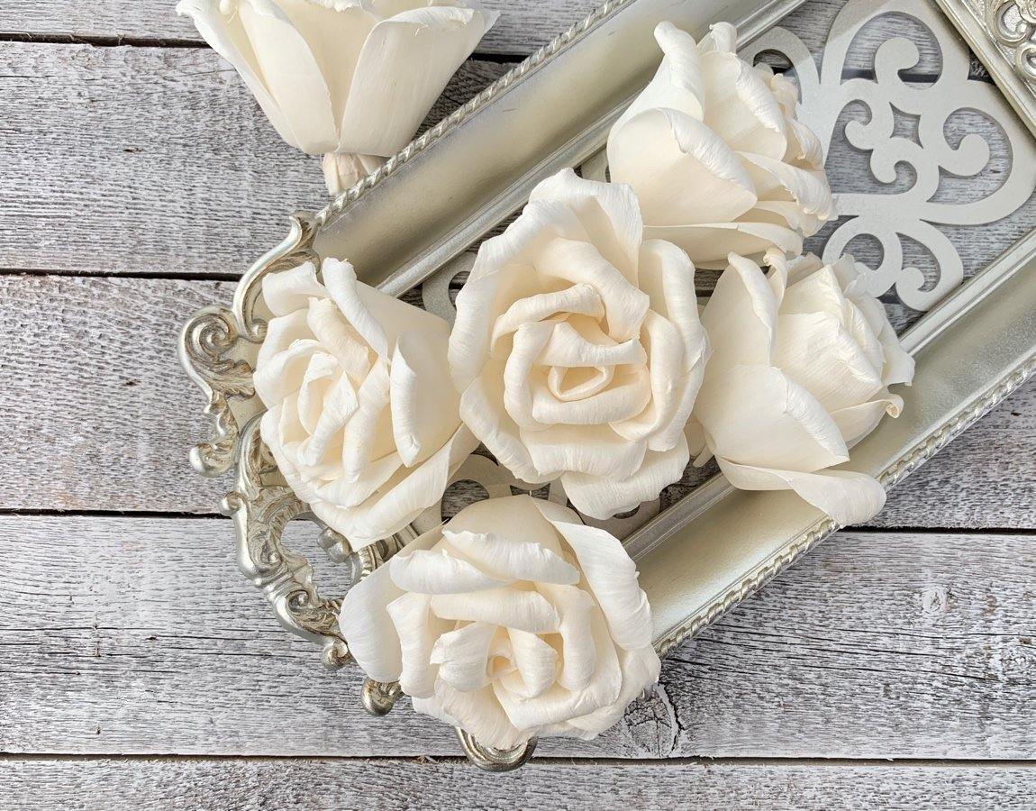 Duchess Rose Sola Wood Flower