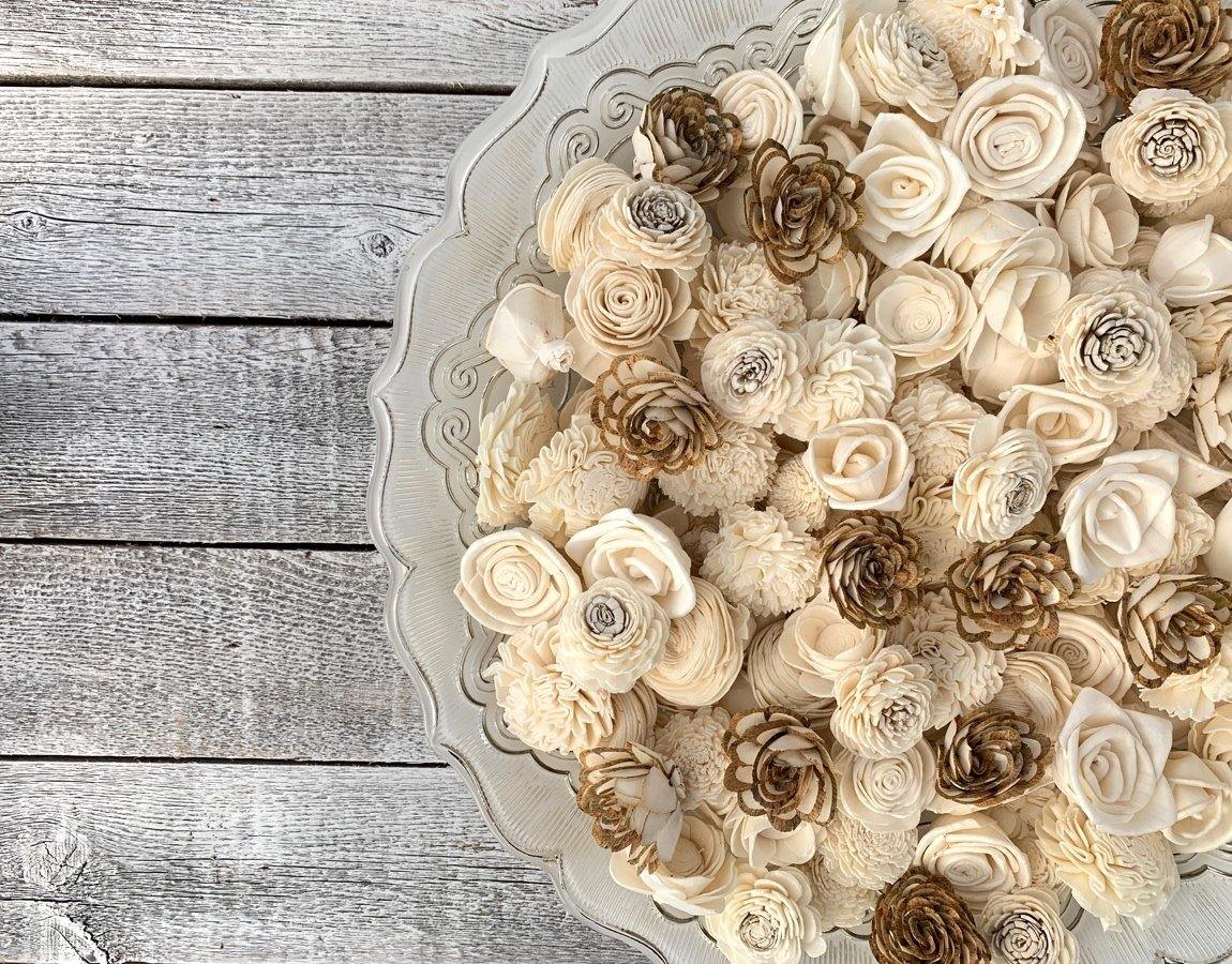 Mini Sola Wood Flower Assortment