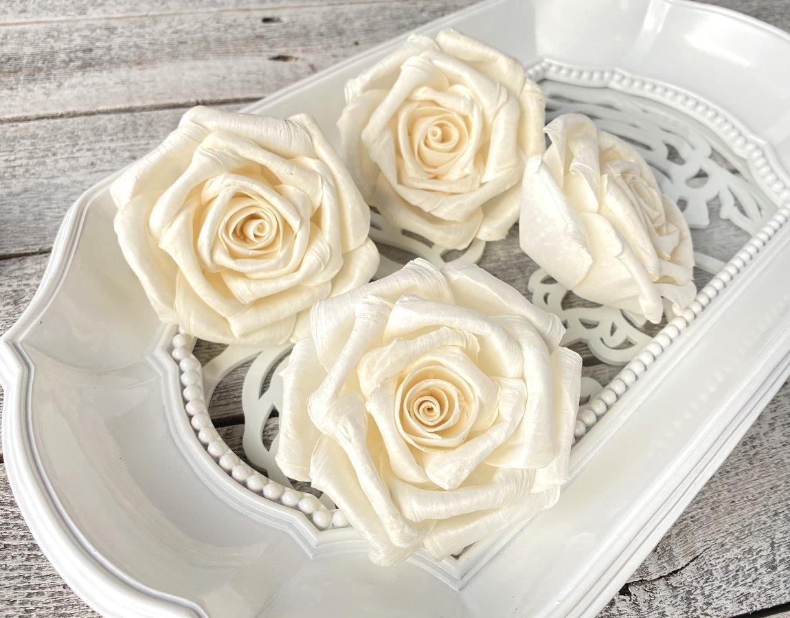 Romance Rose Sola Wood Flower