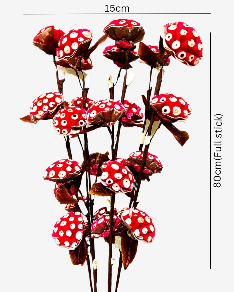 Burl Sola Wood Flower Sticks