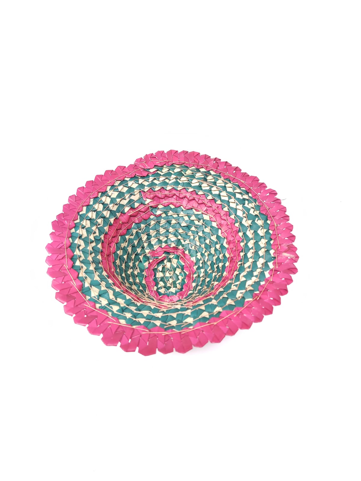Natural Plam Leaf Handmade Cowboy Sun Hat
