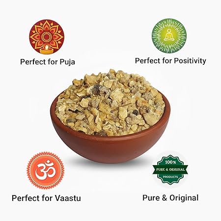 Dhuno Resin for Pooja – 100g | Pure Indian Frankincense