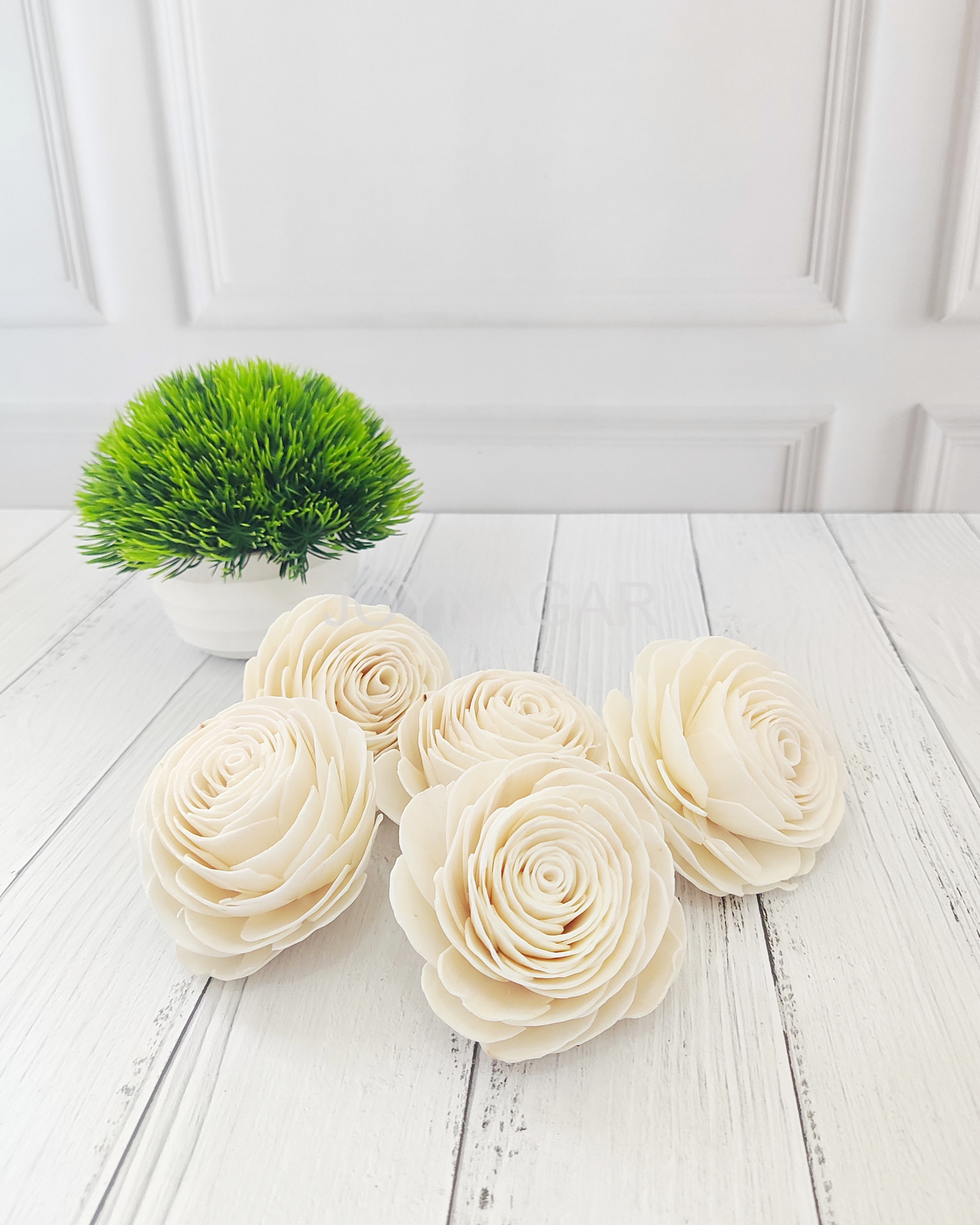 Beauty Rose Sola Wood Flower Loose