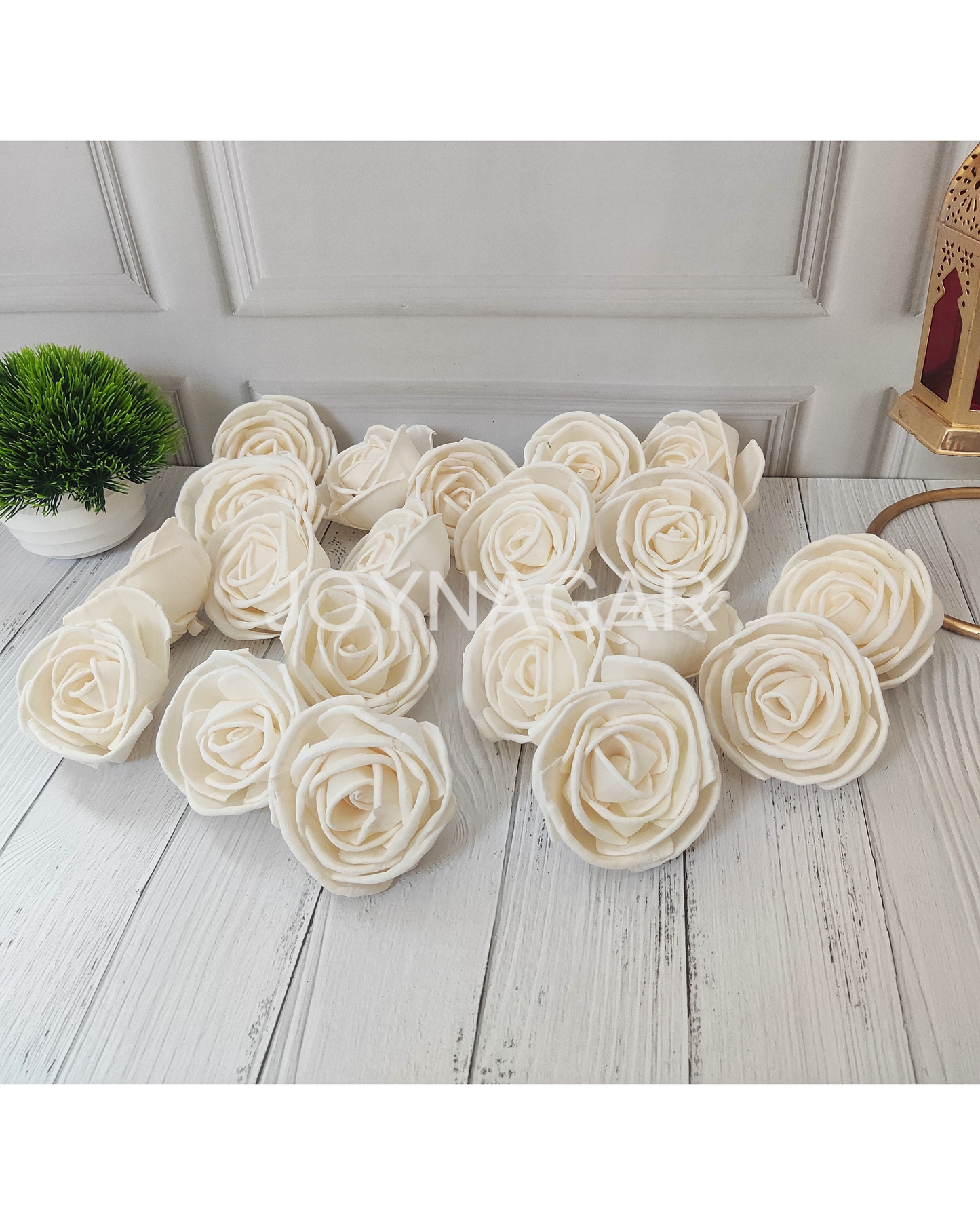 Bird Rose Sola Wood Flower
