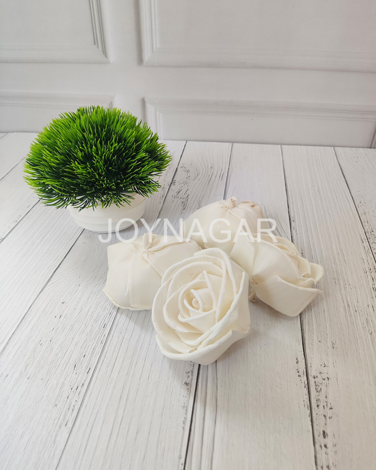 Bird Rose Sola Wood Flower