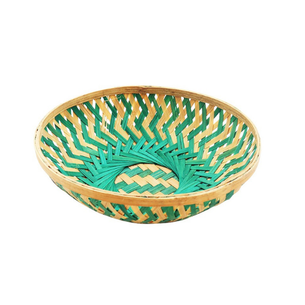 Handmade Bamboo Round Saji / Gift Hamper Basket Set of 5