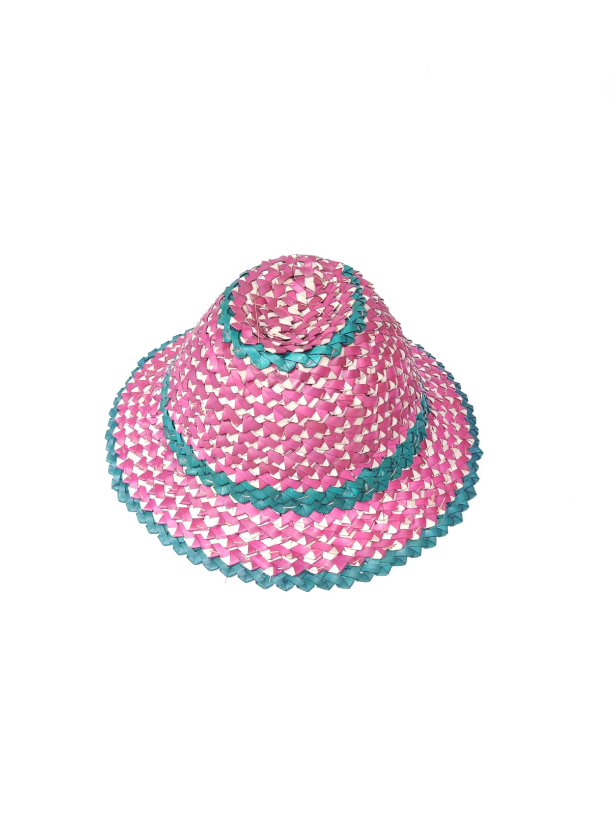 Natural Plam Leaf Handmade Cowboy Sun Hat