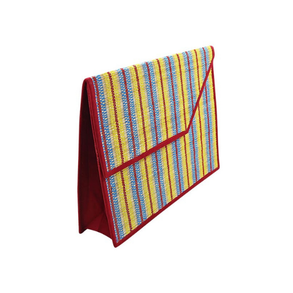 Handmade Bamboo Document File Multicolor
