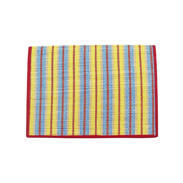Handmade Bamboo Document File Multicolor