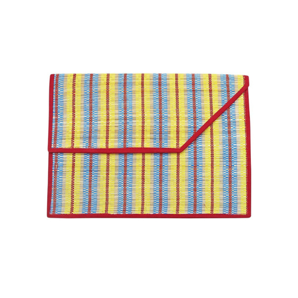 Handmade Bamboo Document File Multicolor