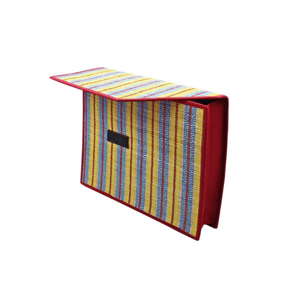 Handmade Bamboo Document File Multicolor