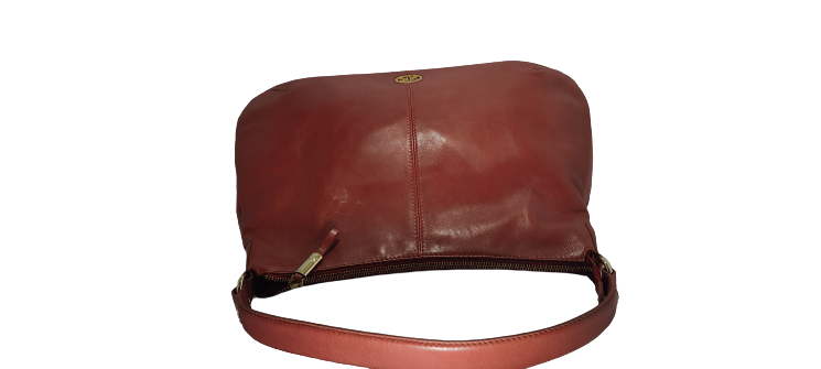Handmade Genuine Leather Brown Ladies Handbag