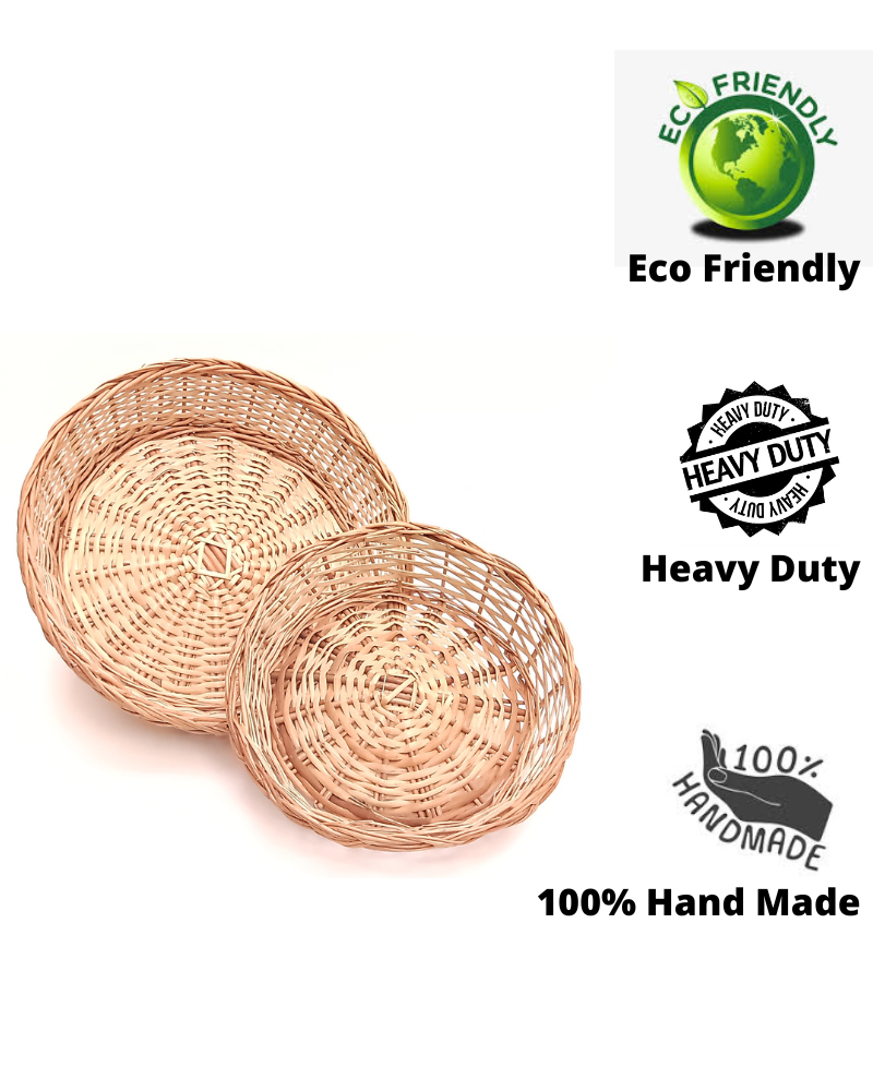 Willow Heavy Duty Desiner Collar Round Basket