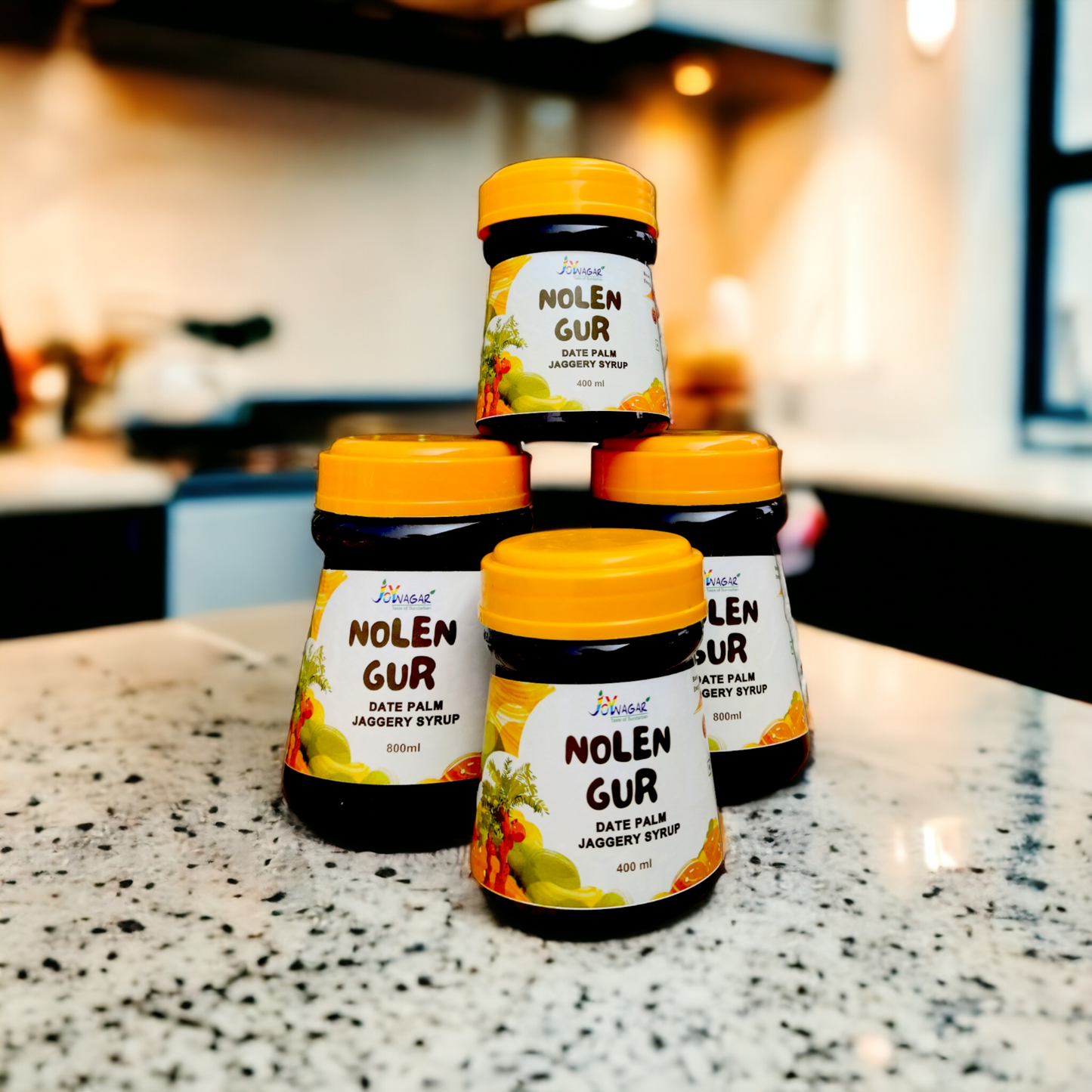 Original Joynagar Brand Nolen Gur / Liquid Khajur Gur / Date Palm Jaggery