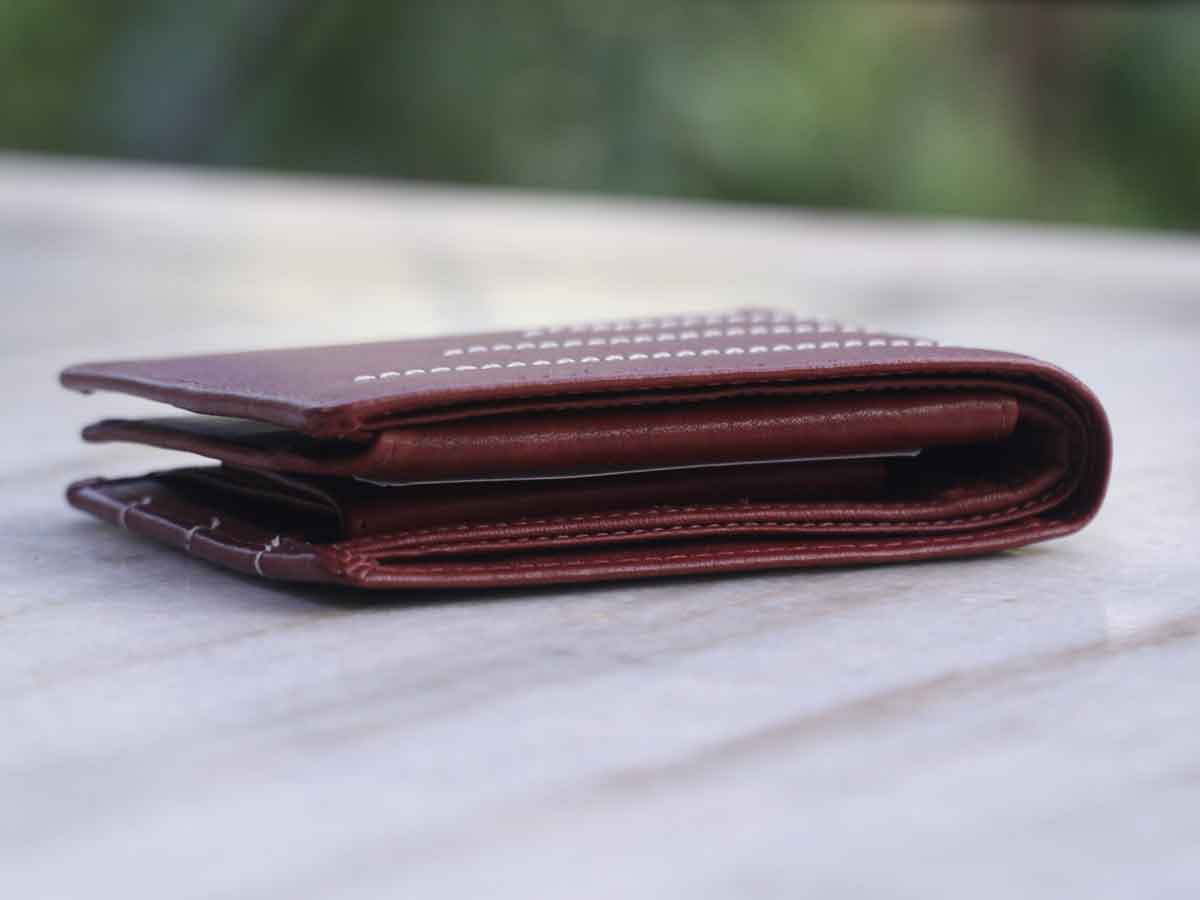 Ocean Line Brown Genuine Leather Formal Men Wallet