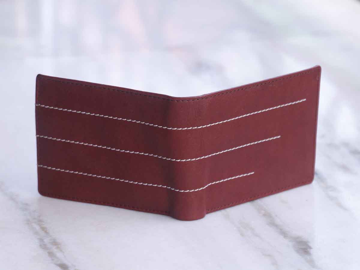 Ocean Line Brown Genuine Leather Formal Men Wallet