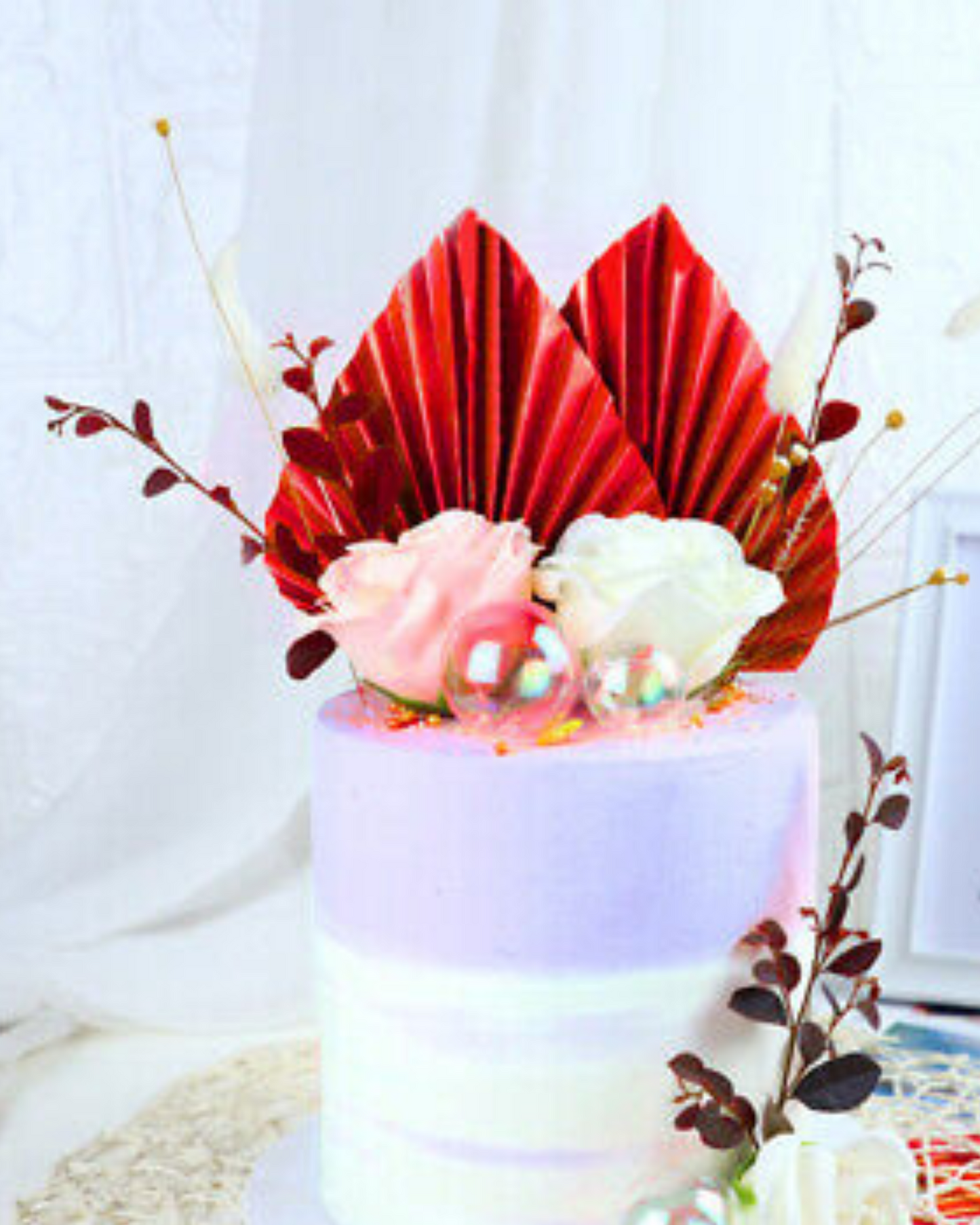 Natural Dried Palm Leaf Spear