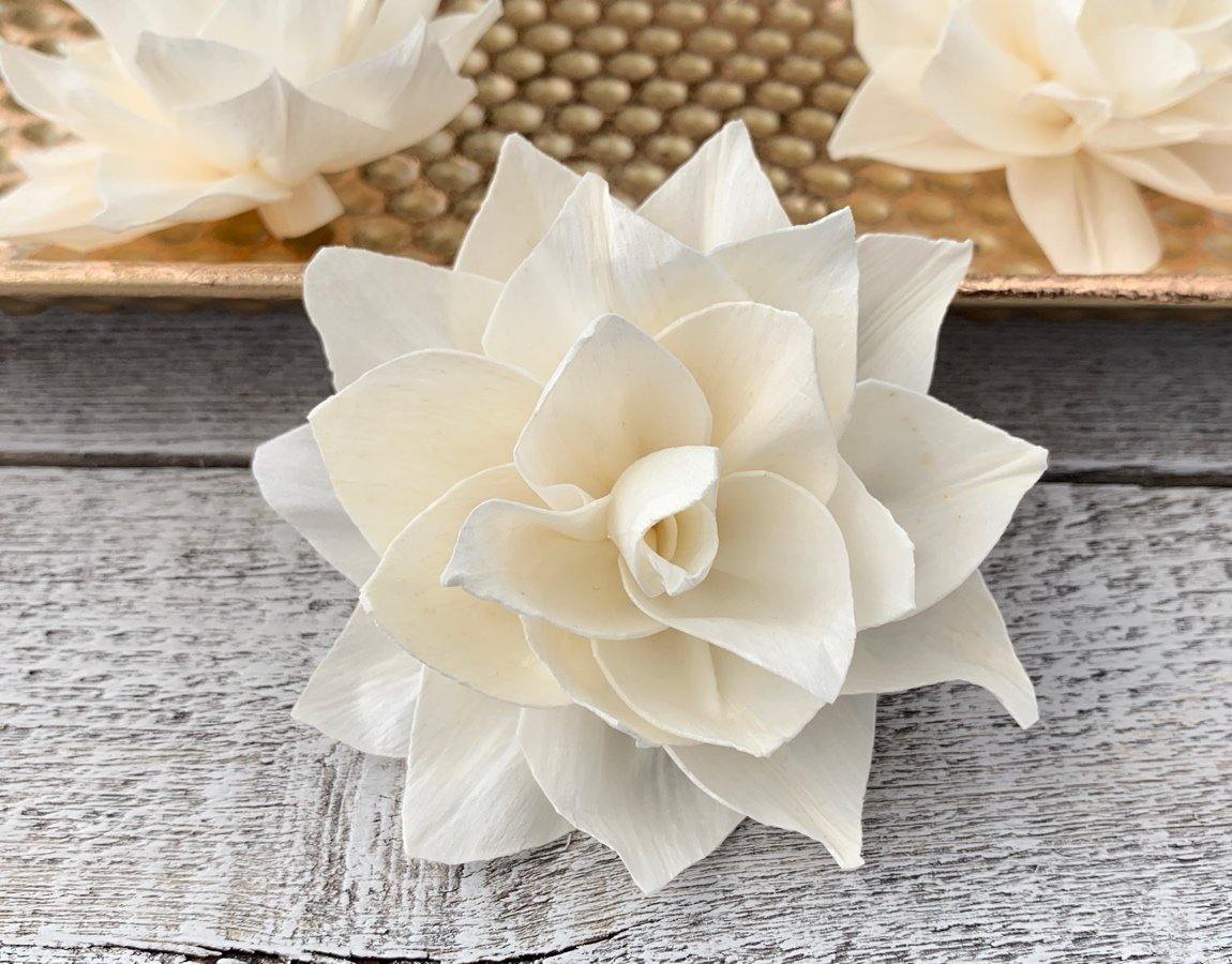 Wedding Rose Sola Wood Flower