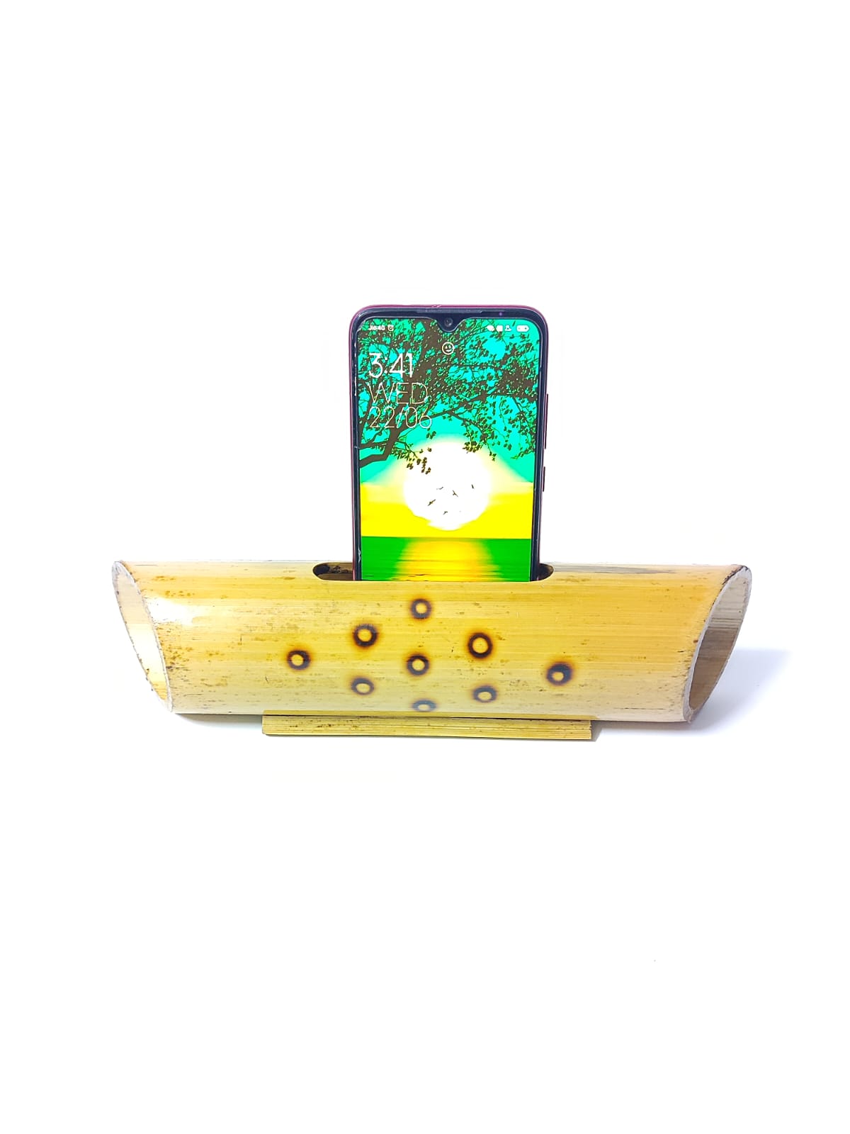 Bamboo Mobile Speaker, Amplifier & Stand