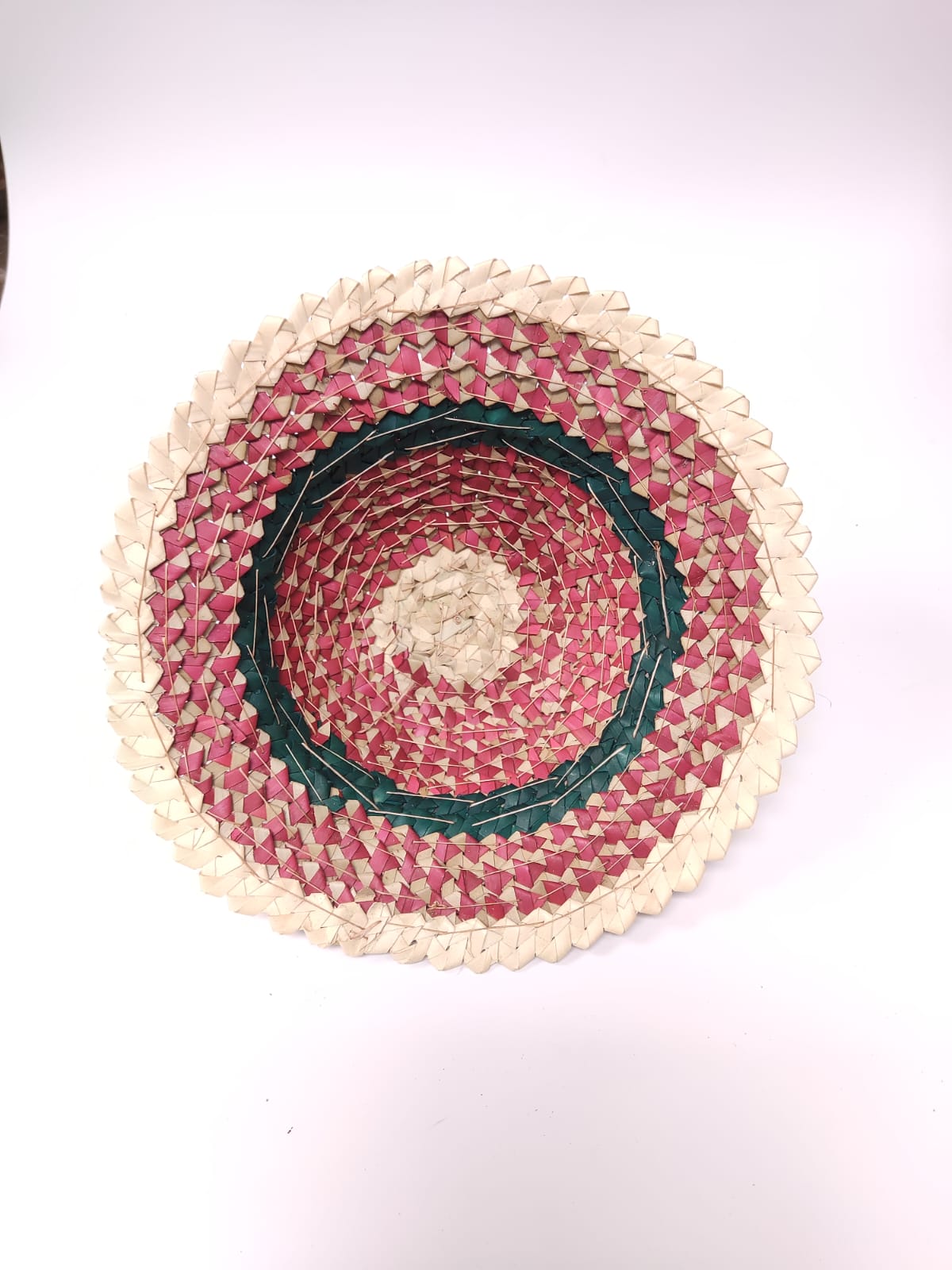Natural Plam Leaf Handmade Cowboy Sun Hat