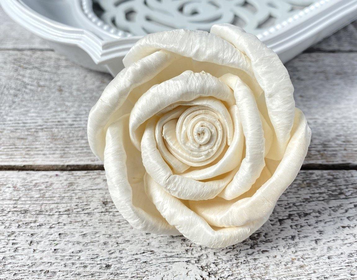 Forbidden Rose Sola Wood Flower