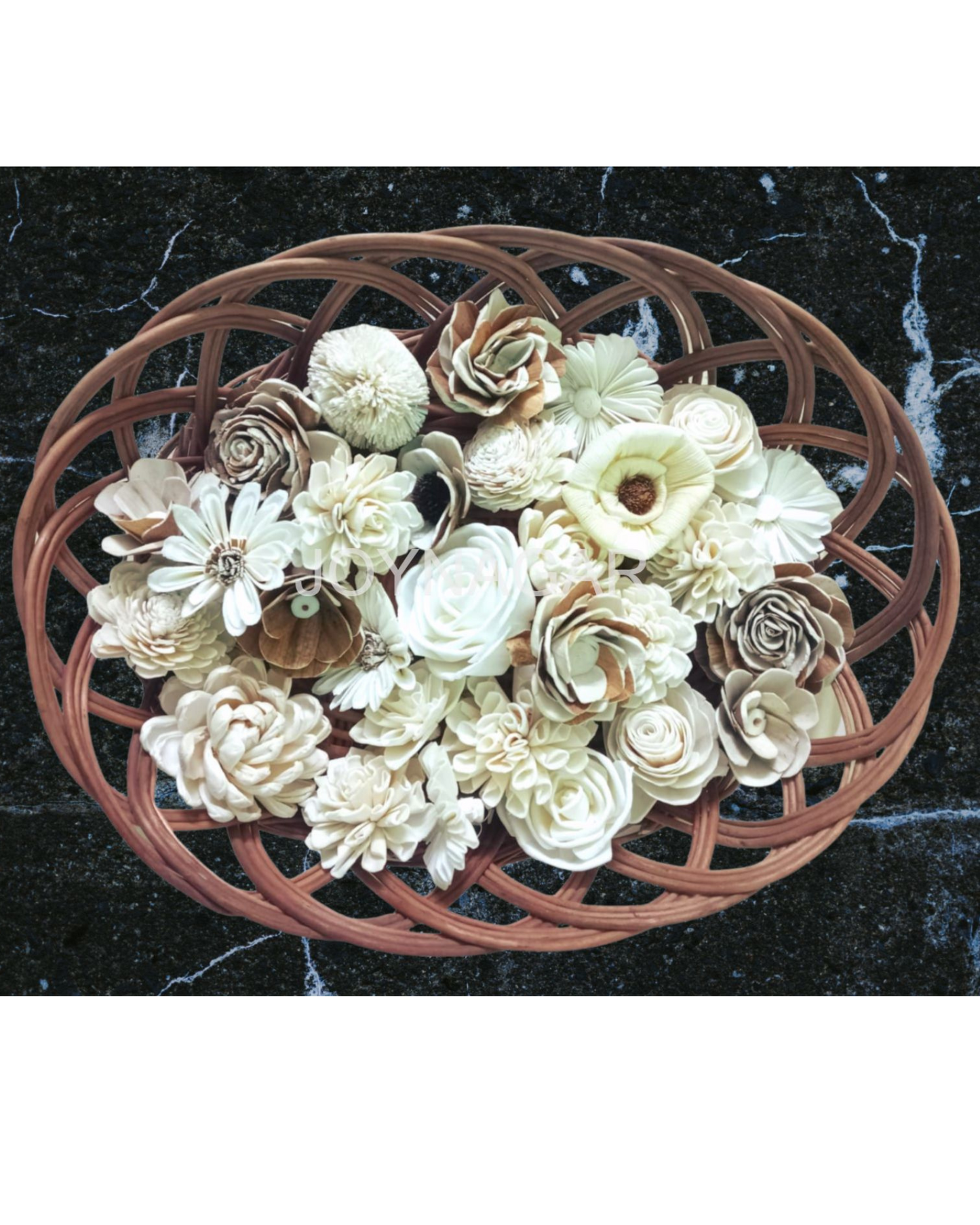 Assortment Sola Wood Flower Head Loose | Random Stock | 6cm Size