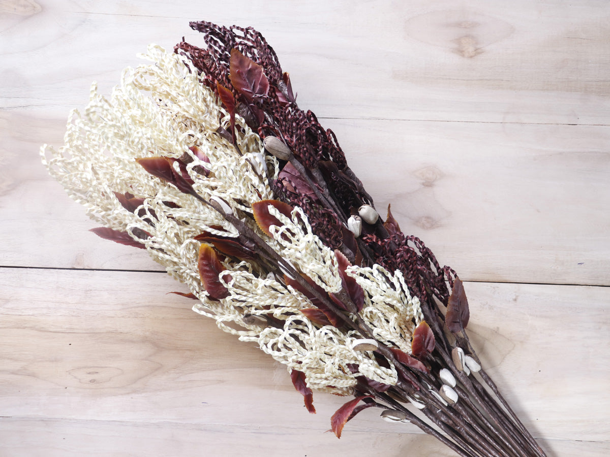 Palm Leaf Chain Possy Stick