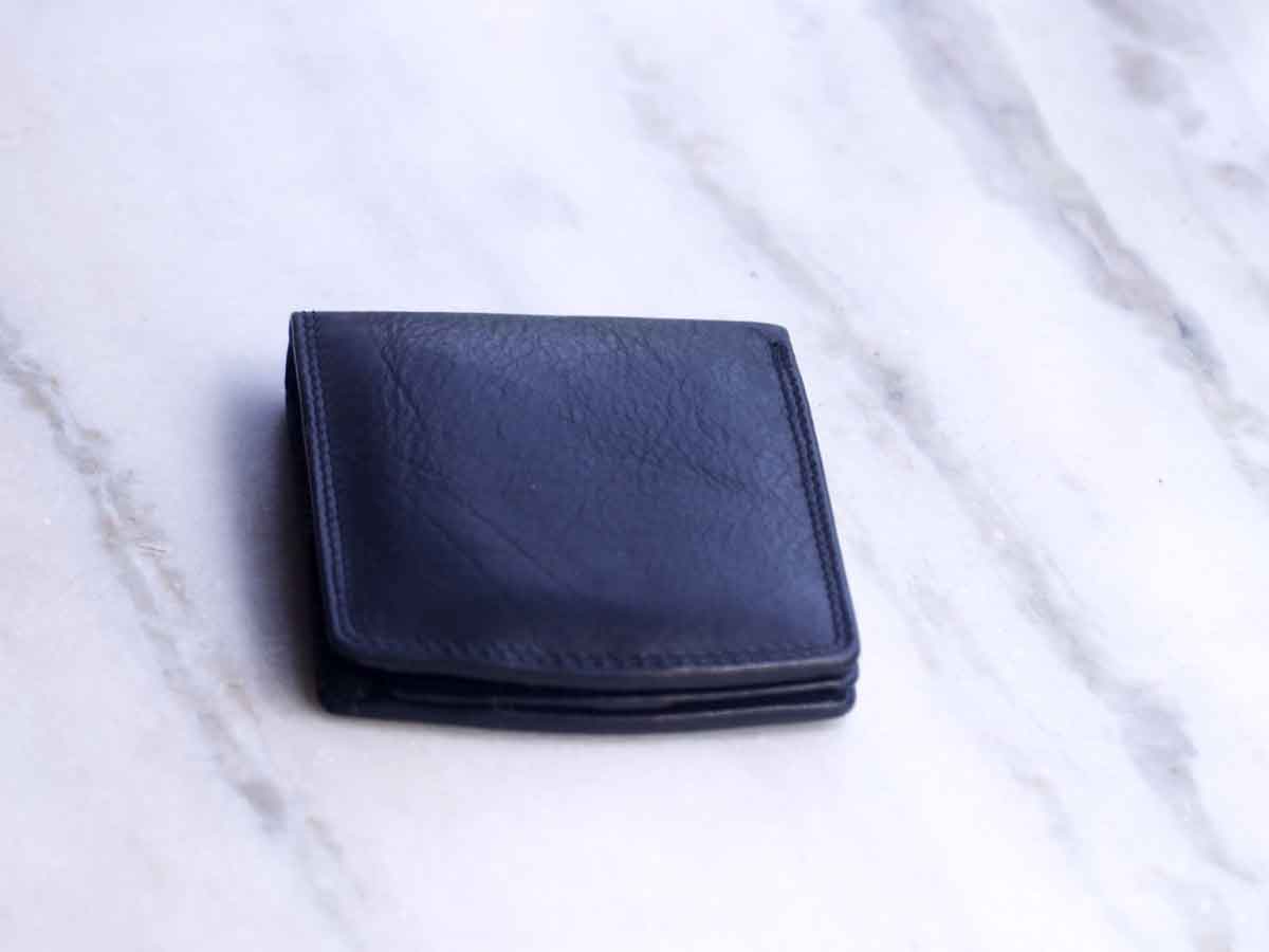 Ivory Black Round Men Formal Wallet