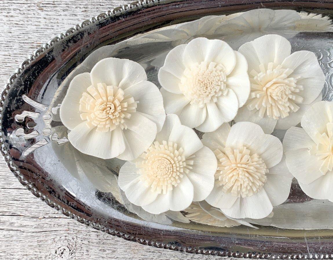 Apple Blossom Sola Wood Flower