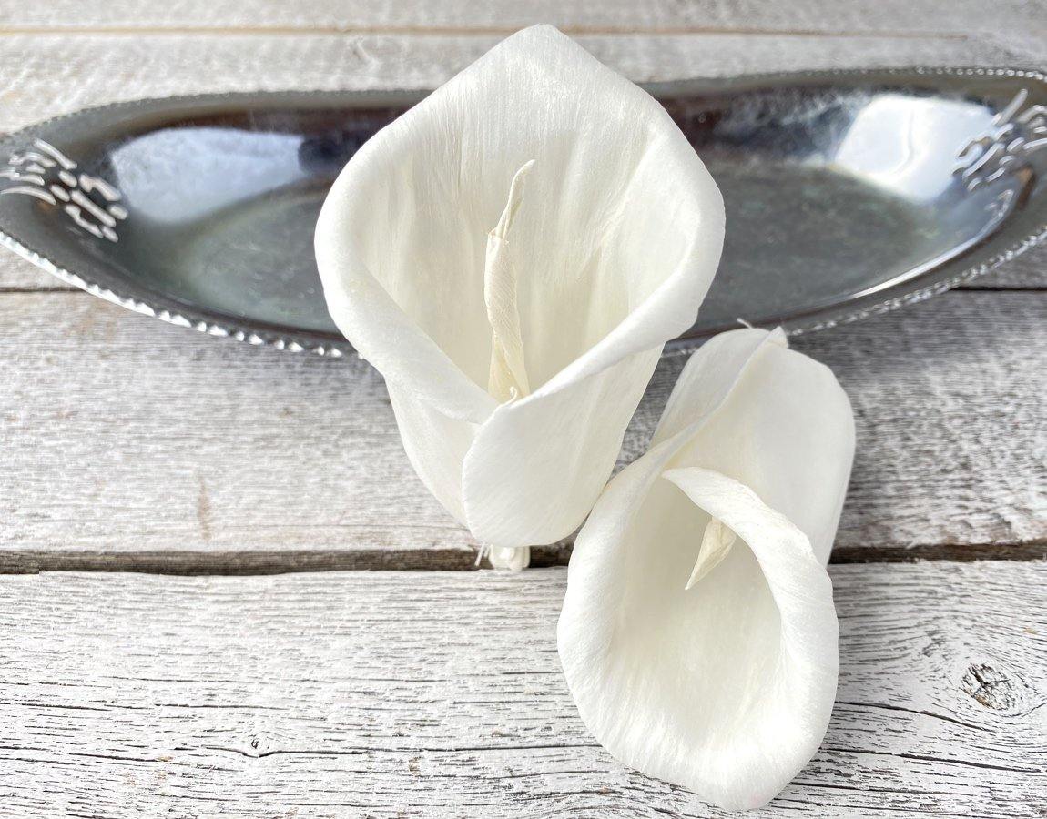 Calla Lily Sola Wood Flower