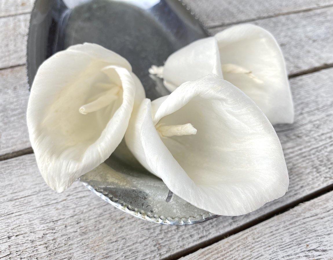 Calla Lily Sola Wood Flower