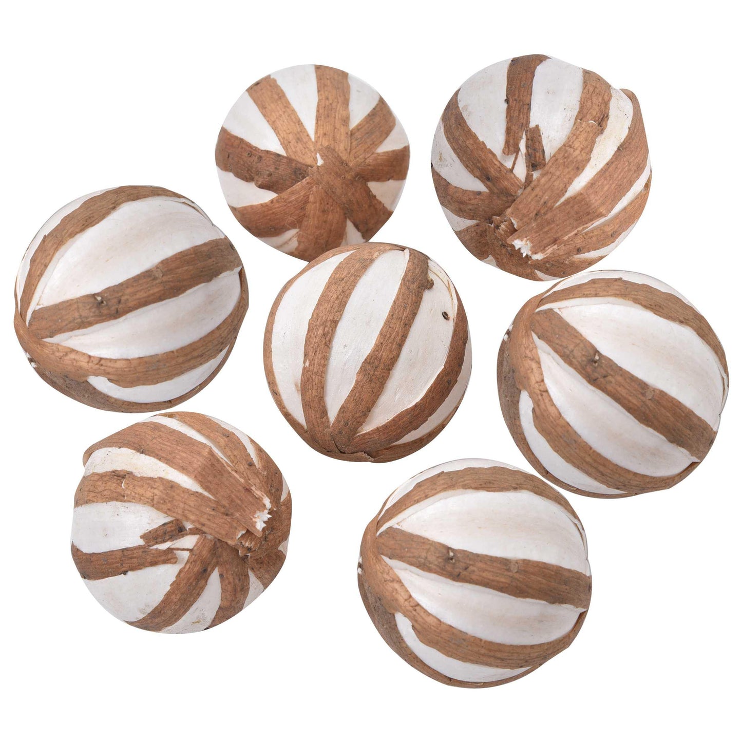 Wide Stipe Sola Decoration Ball