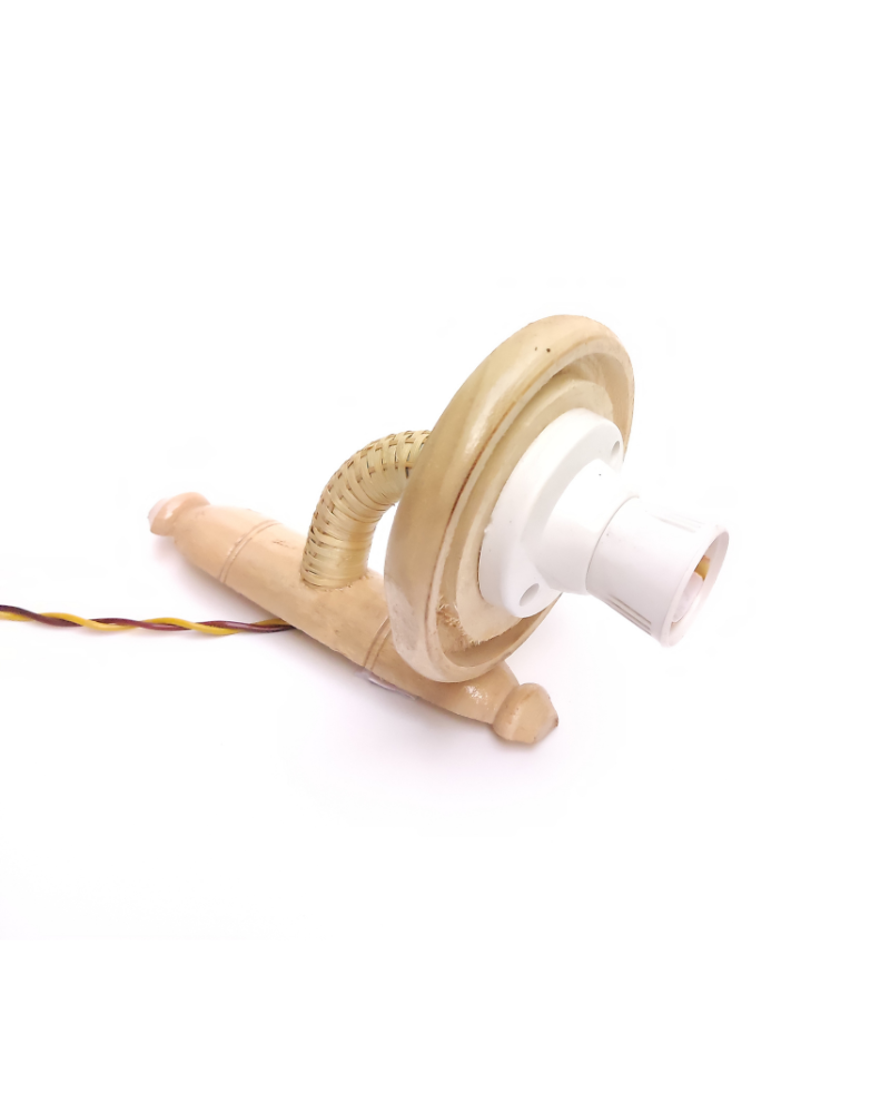Bamboo Wall Mount Night Lamp