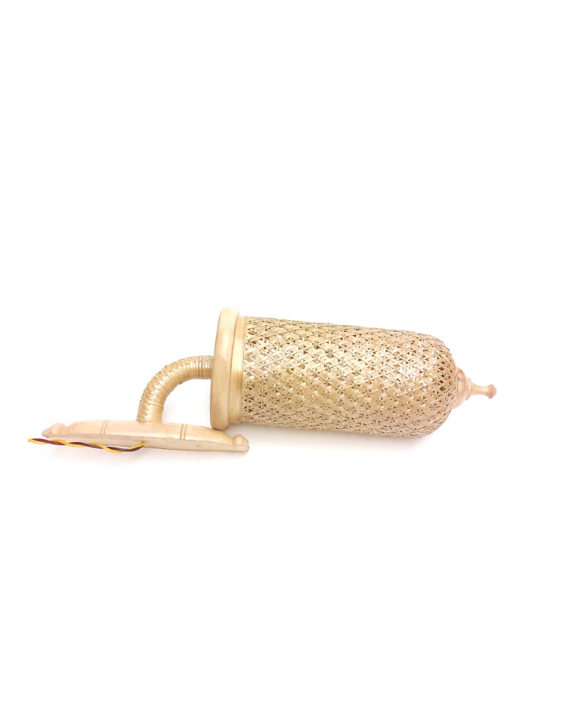 Bamboo Wall Mount Night Lamp