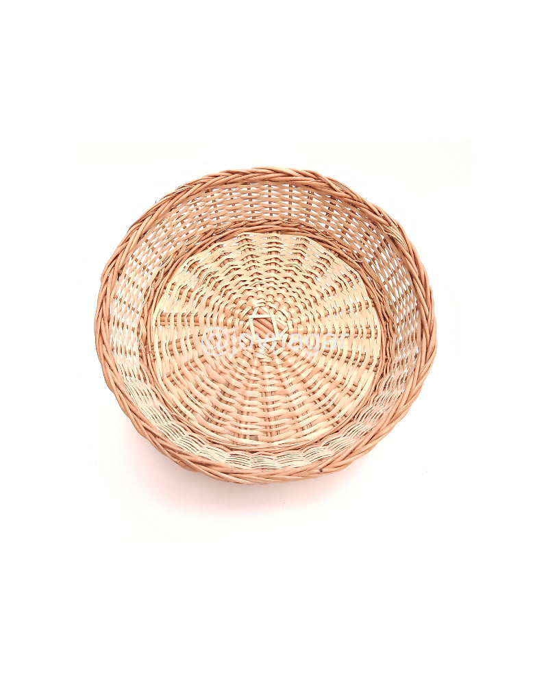 Willow Wicker Round Big Vegetable Basket