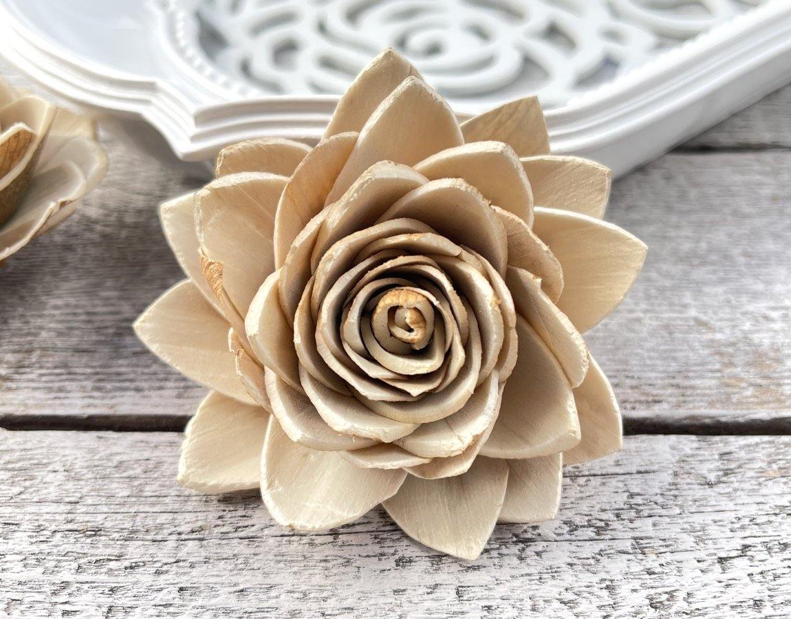 Desert Rose Sola Wood Flower