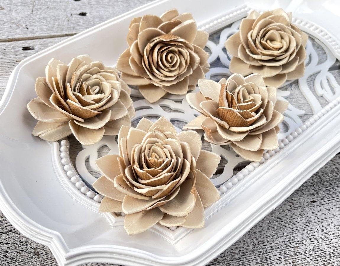 Desert Rose Sola Wood Flower