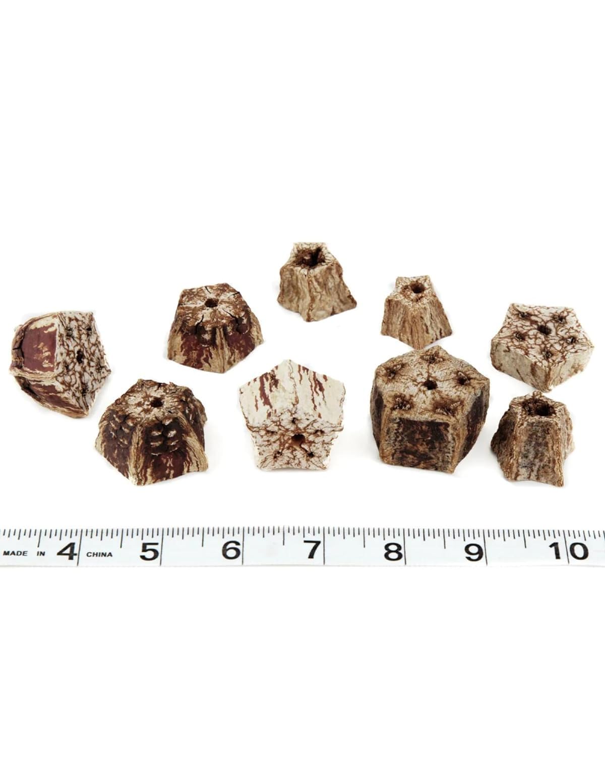 Mahogany Pod Slices Bird Toys 20 pcs