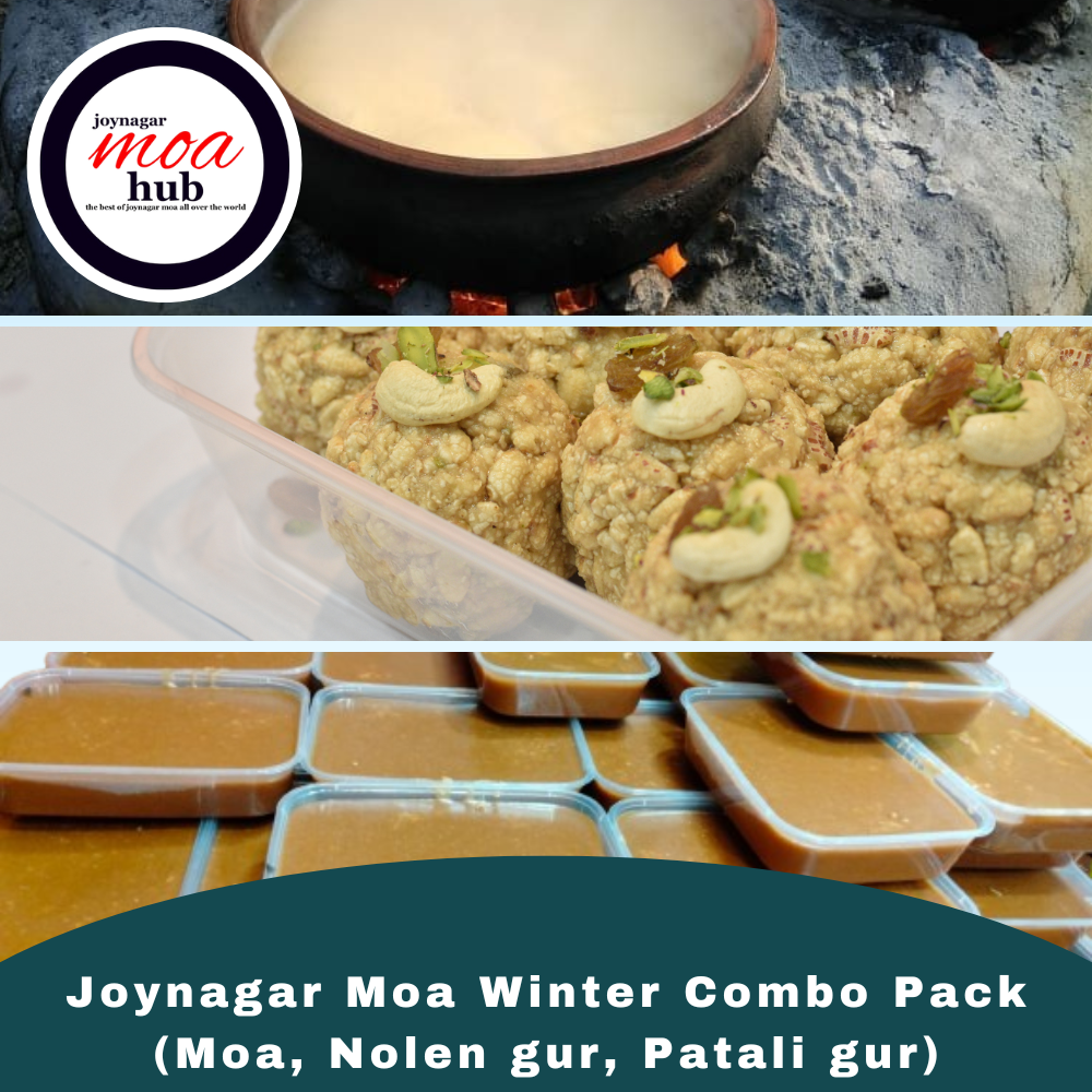 Joynagar Moa Winter Combo Pack (Moa, Nolen gur, Patali gur)

