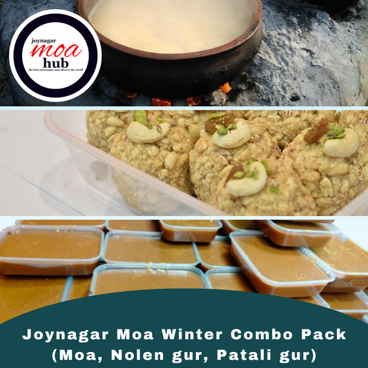 Joynagar Moa Winter Combo Pack (Moa, Nolen gur, Patali gur)

