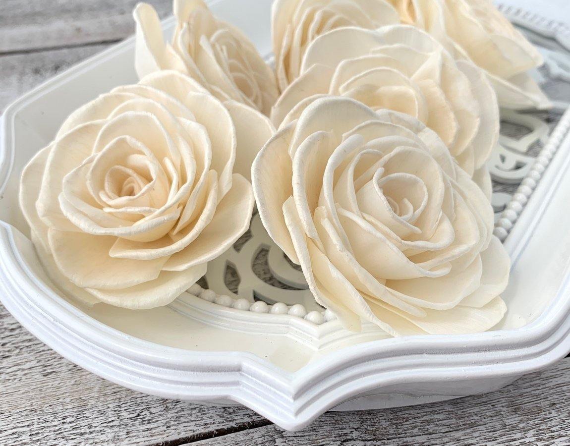 Melody Rose Sola Wood Flower