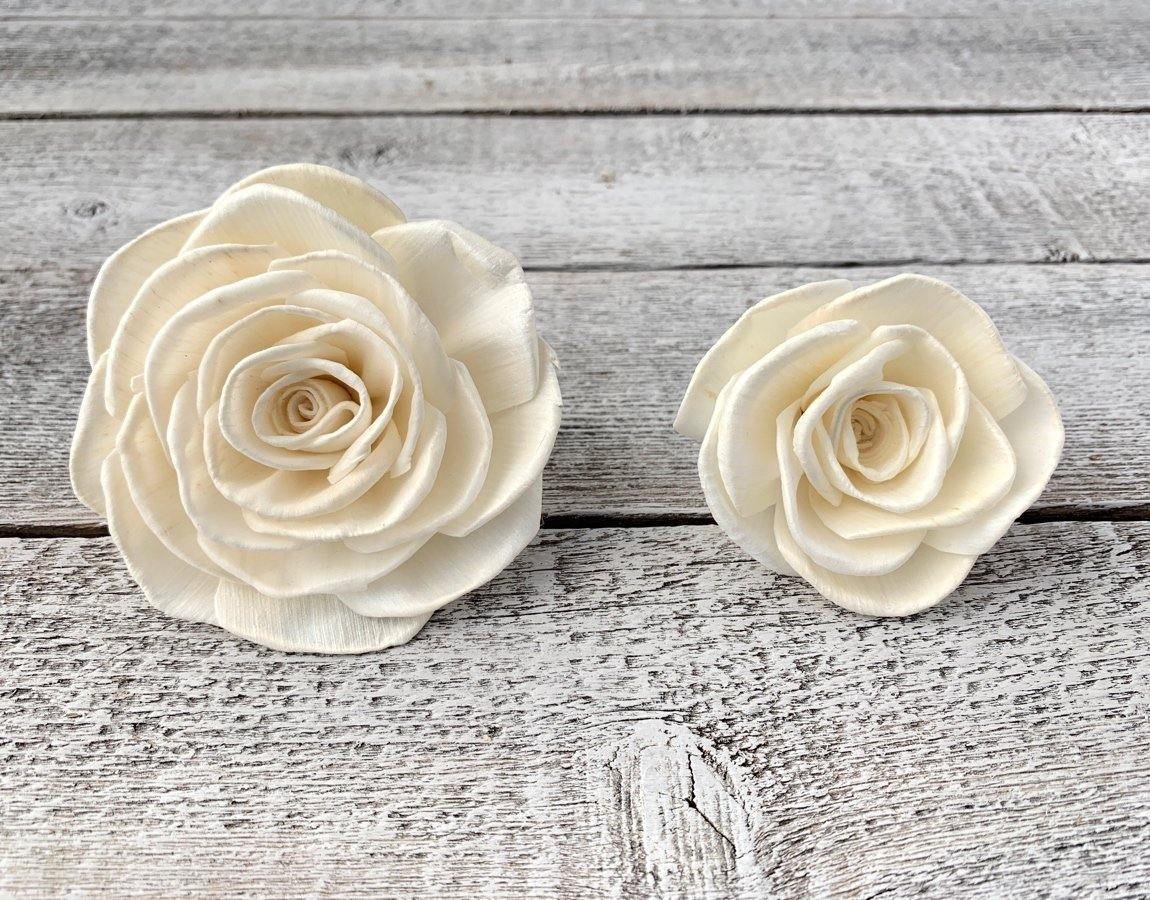Melody Rose Sola Wood Flower