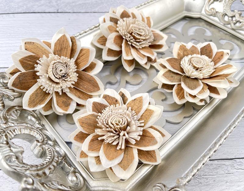 Marcury Sola Wood Skin Flower