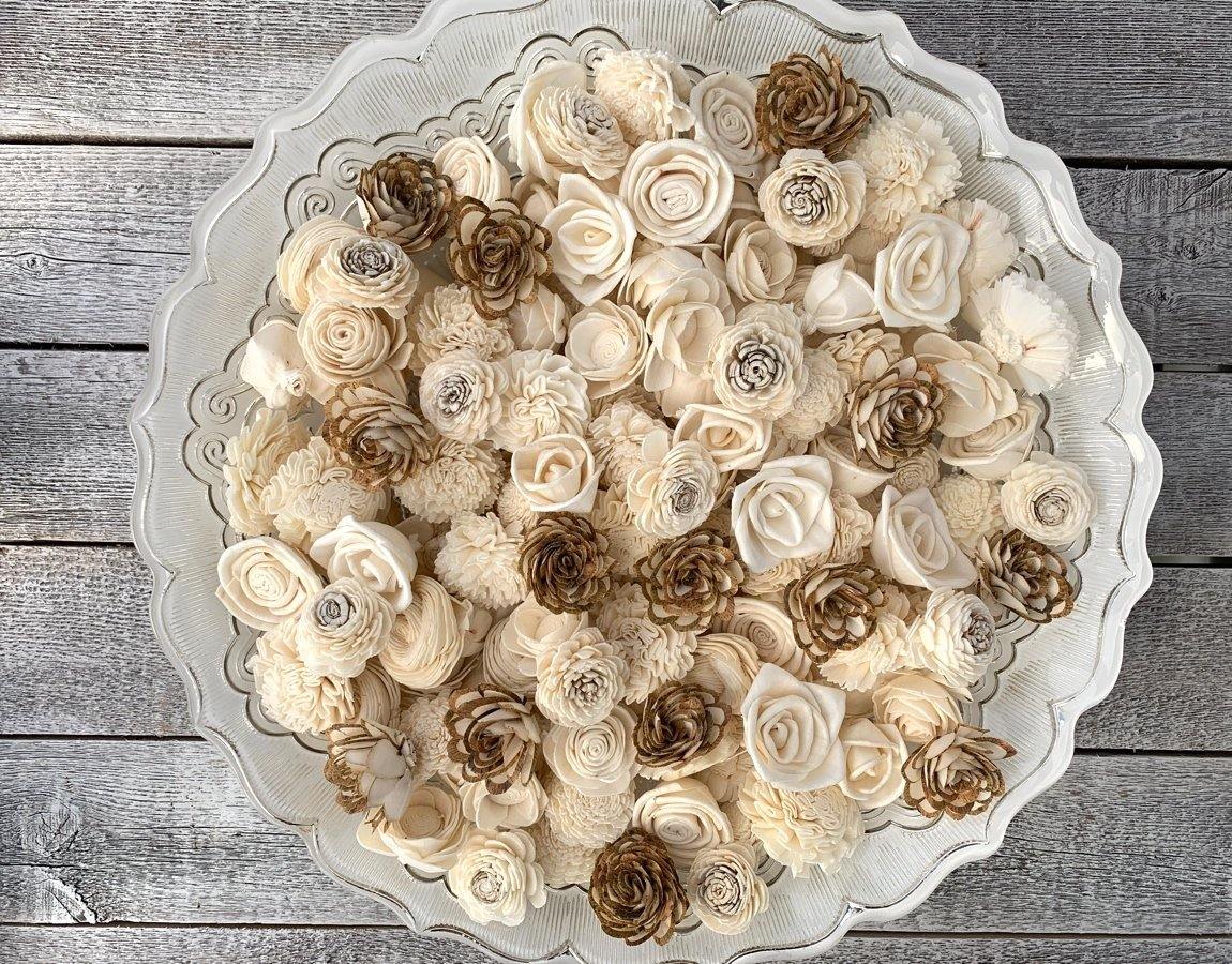 Mini Sola Wood Flower Assortment