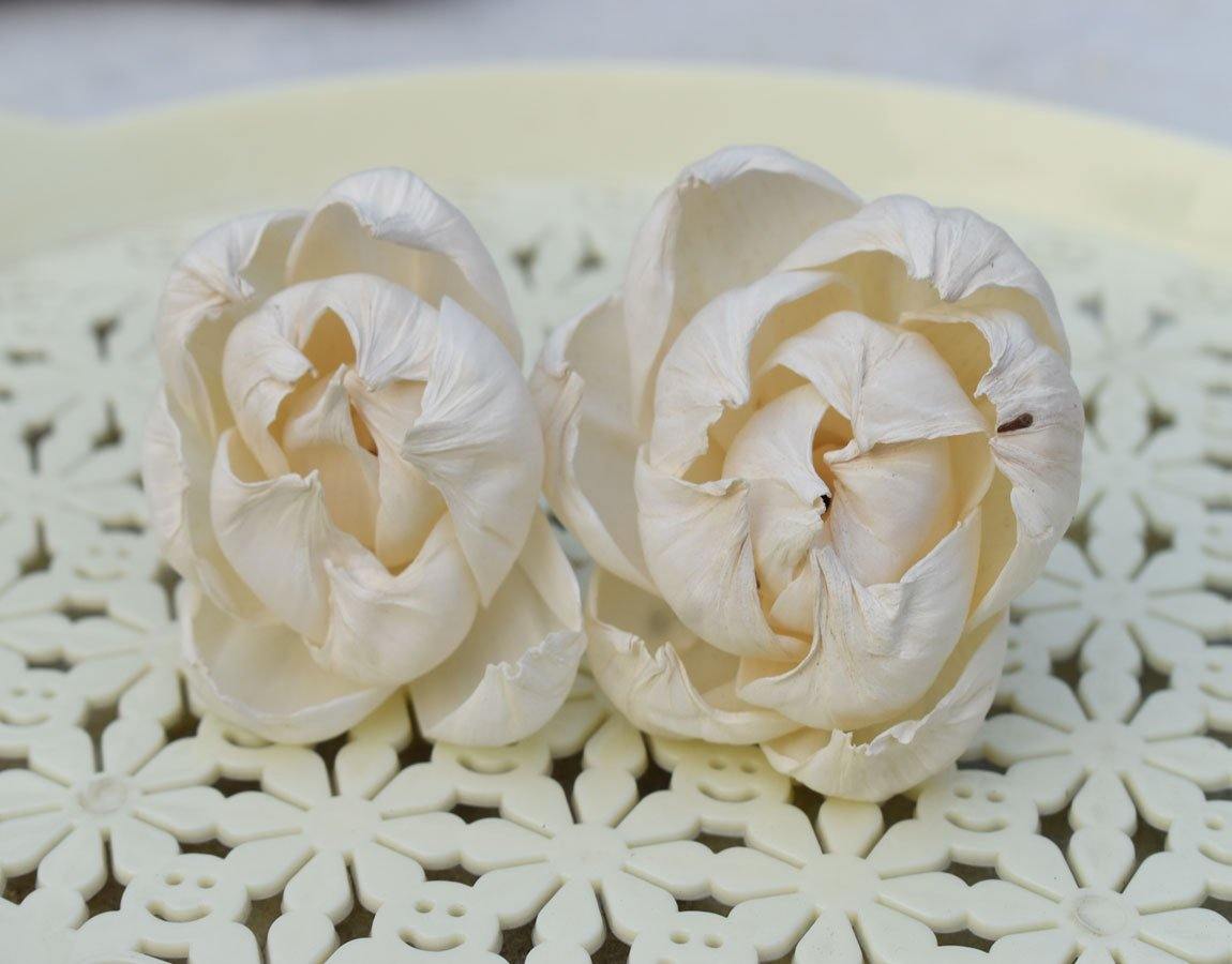 Peony Sola wood Flower