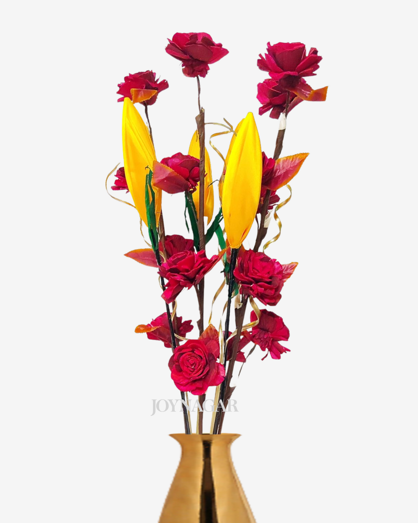 Beauty Rose Lotus Buds Mix Flower Bunch