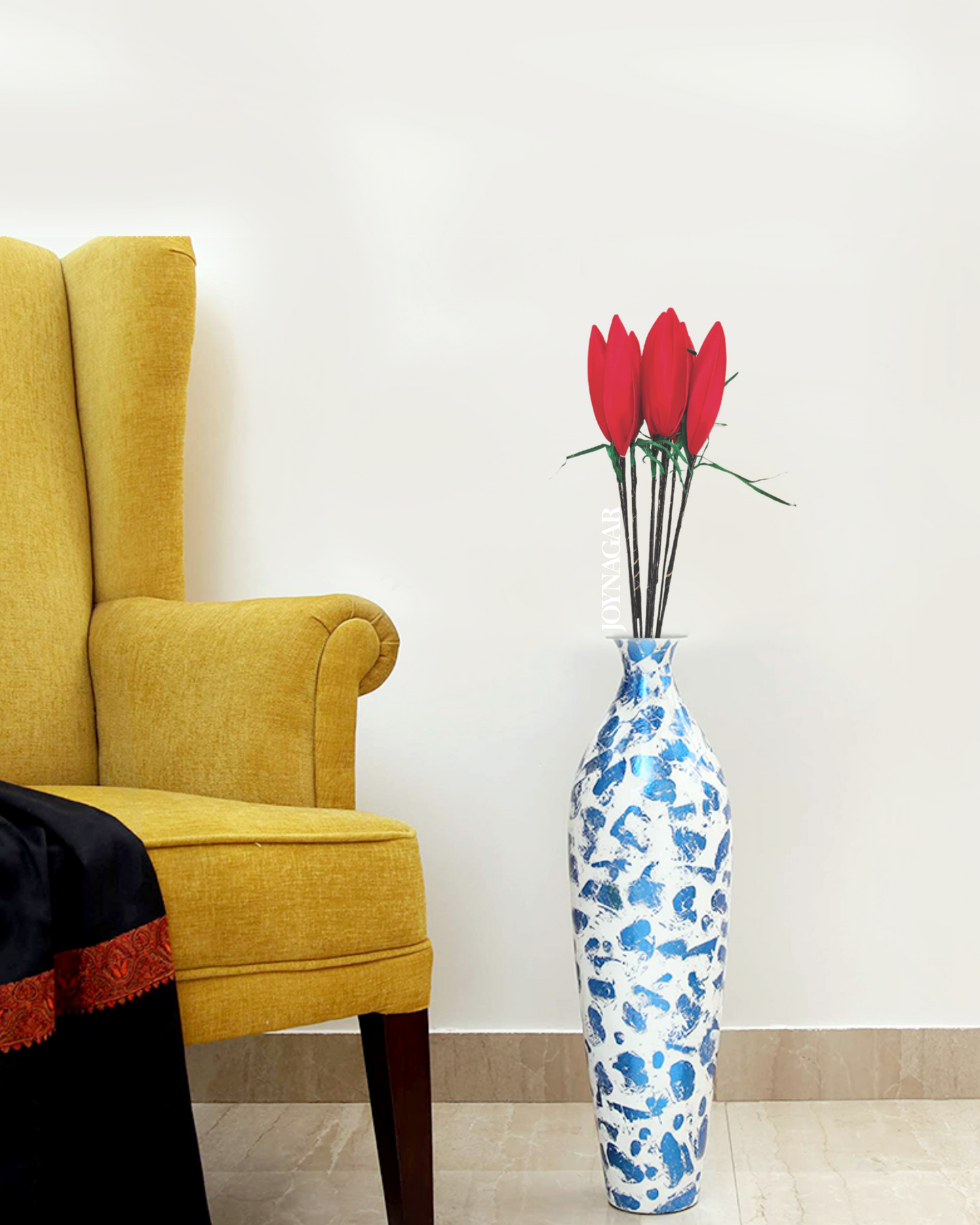 Silk Single Lotus Buds Flower Stick